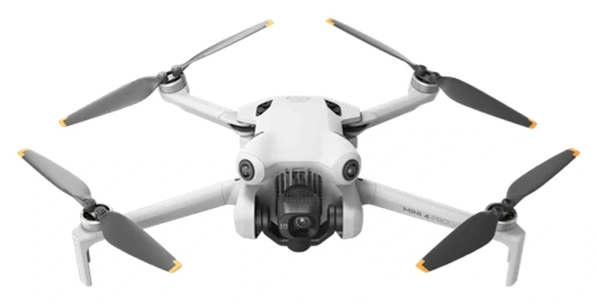 DJI Mini 4 Pro — вид спереди